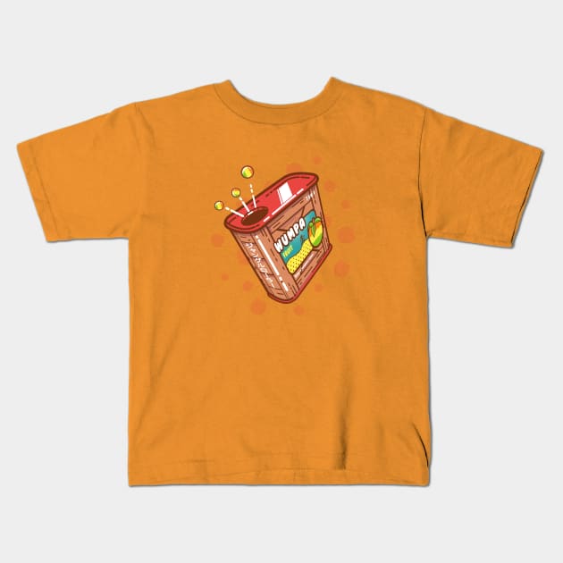 Wumpa Fruit Kids T-Shirt by Coconut